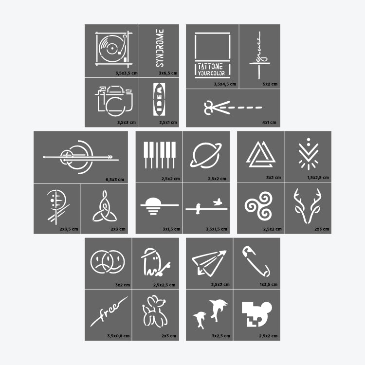 Sablon tatuaj temporar Stockholm