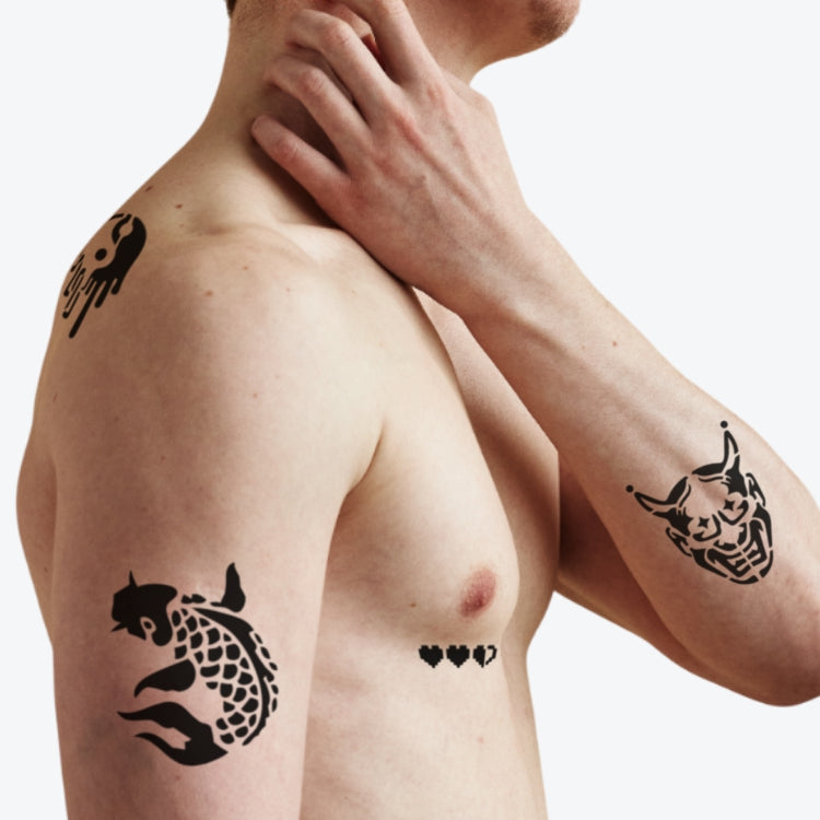 Set Complet Tatuaje Temporare Sablon + Spray - Tokyo