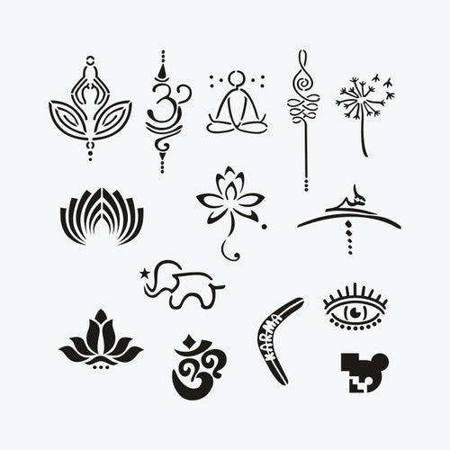 Sablon tatuaj temporar Goa