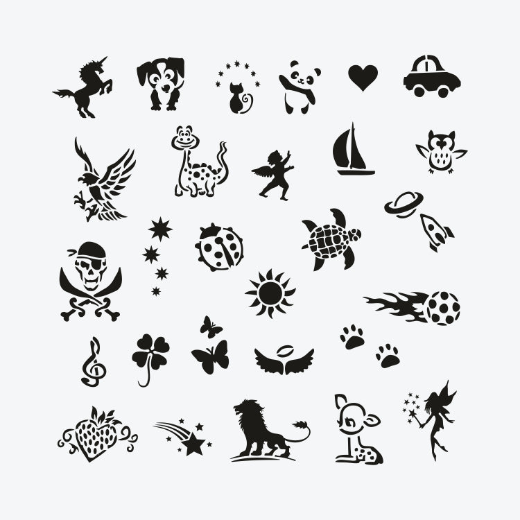 Sablon tatuaj temporar Wonderland