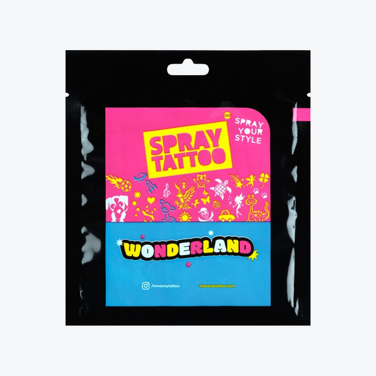 Sablon tatuaj temporar Wonderland